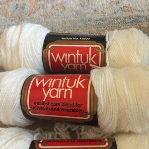 Wintuk Soft White Yarn Set- 3 Skeins